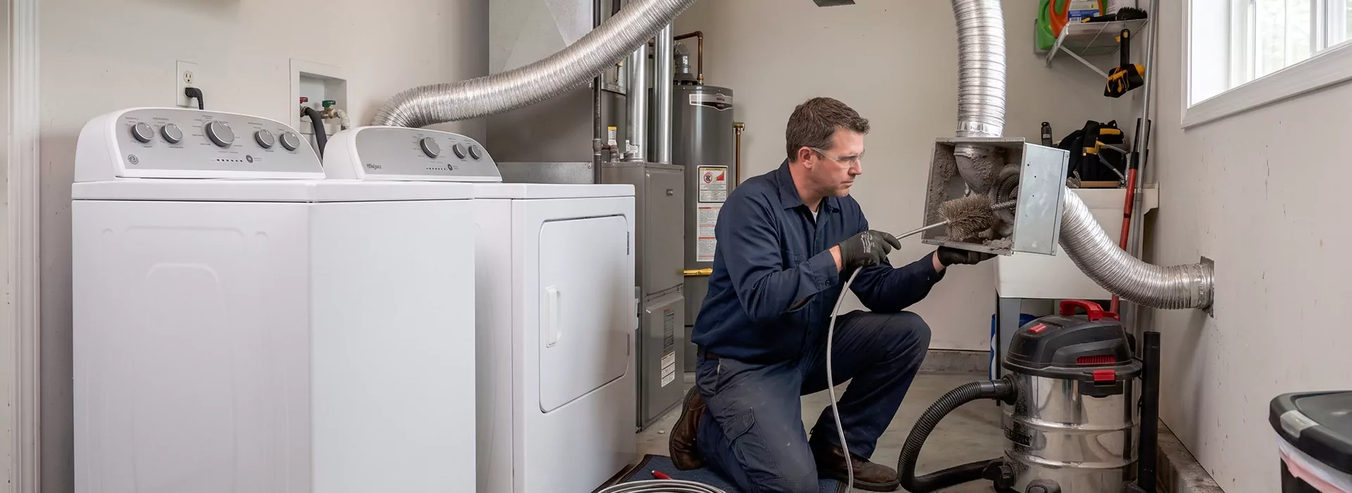Dryer Vent Booster Fan Cleaning Temple, TX