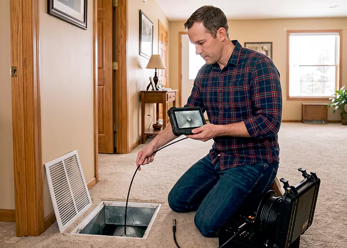 Certified Duct Camera Inspection Company in Temple, TX