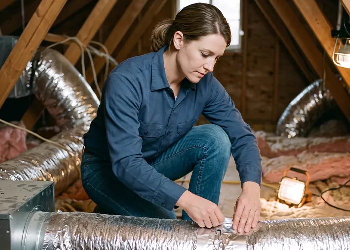 Premier Temple Air Duct Leak Repair Company