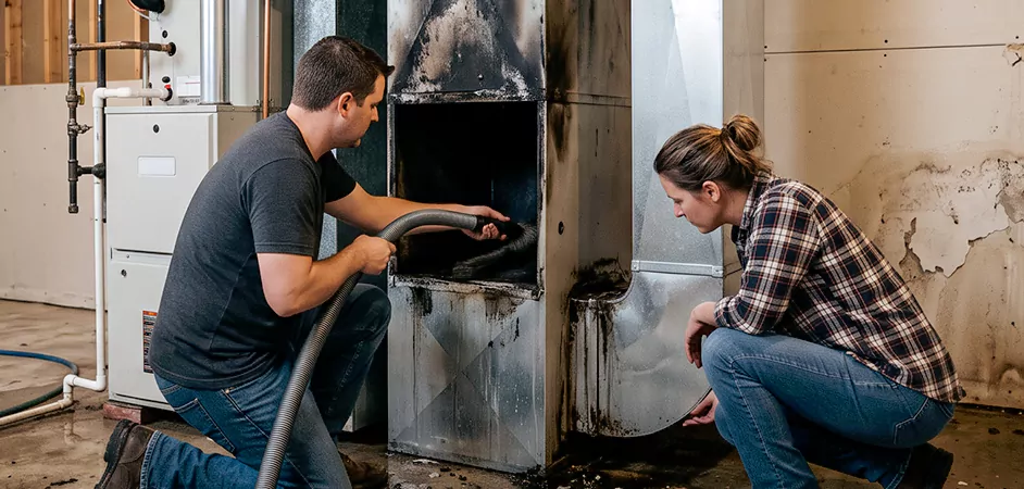 Fire and Flood Duct Restoration in Temple, TX