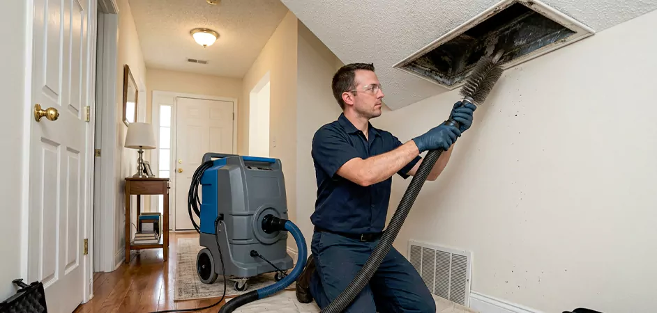 Mold-Affected Duct Deep Cleaning in Temple