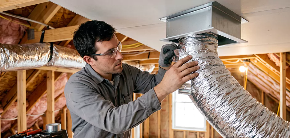 Return Air Duct Installation in Temple
