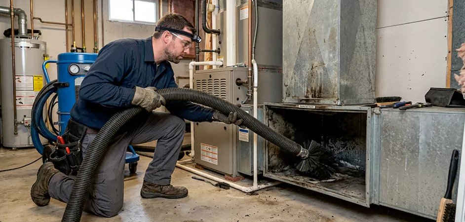 Smoke Odor Duct Cleaning in Temple