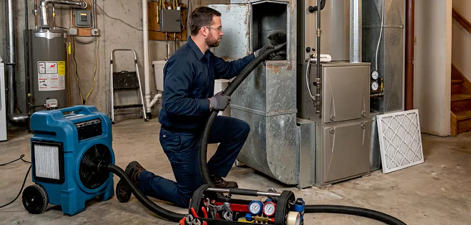 HVAC Tune Up and Duct Cleaning in Temple