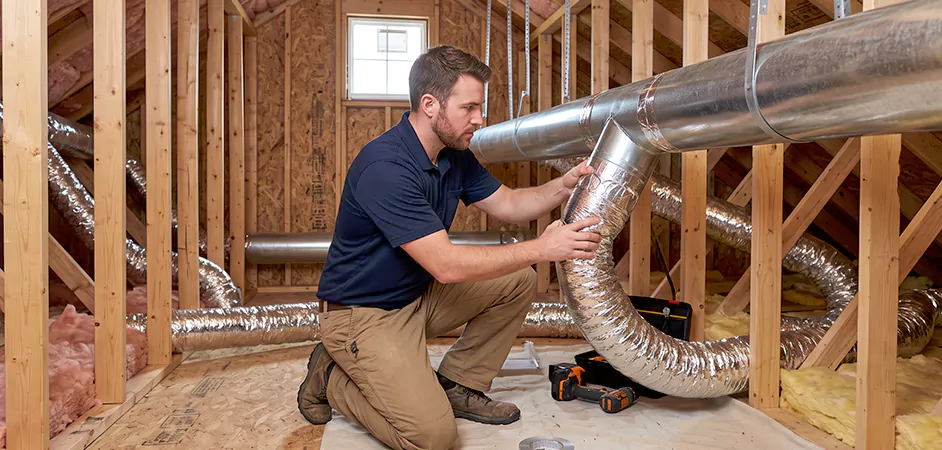 Ductwork Modification in Temple