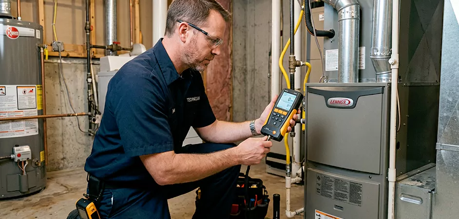 Carbon Monoxide Testing in Temple